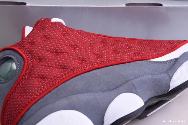 Cheap Gym Red Flint Grey Jordan Air Retro 13 414571-600 0708